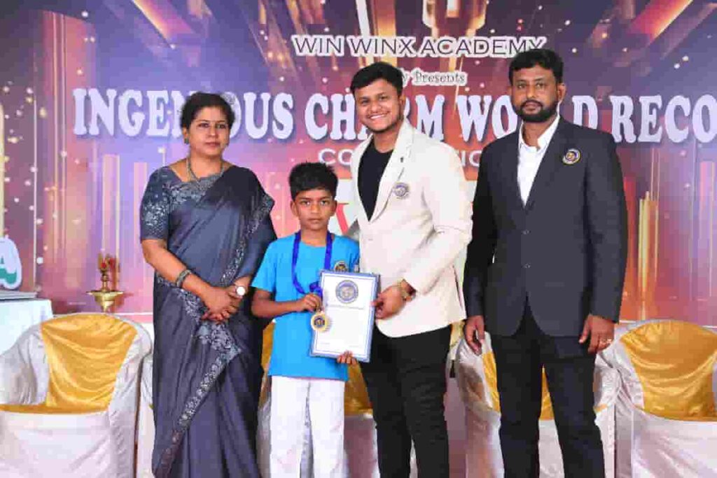 Ingenious Charm World Record 2025 | winwinx academy