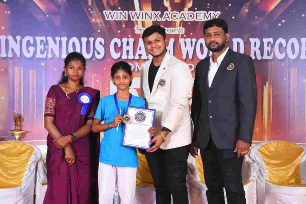 Ingenious Charm World Record 2025 | winwinx academy