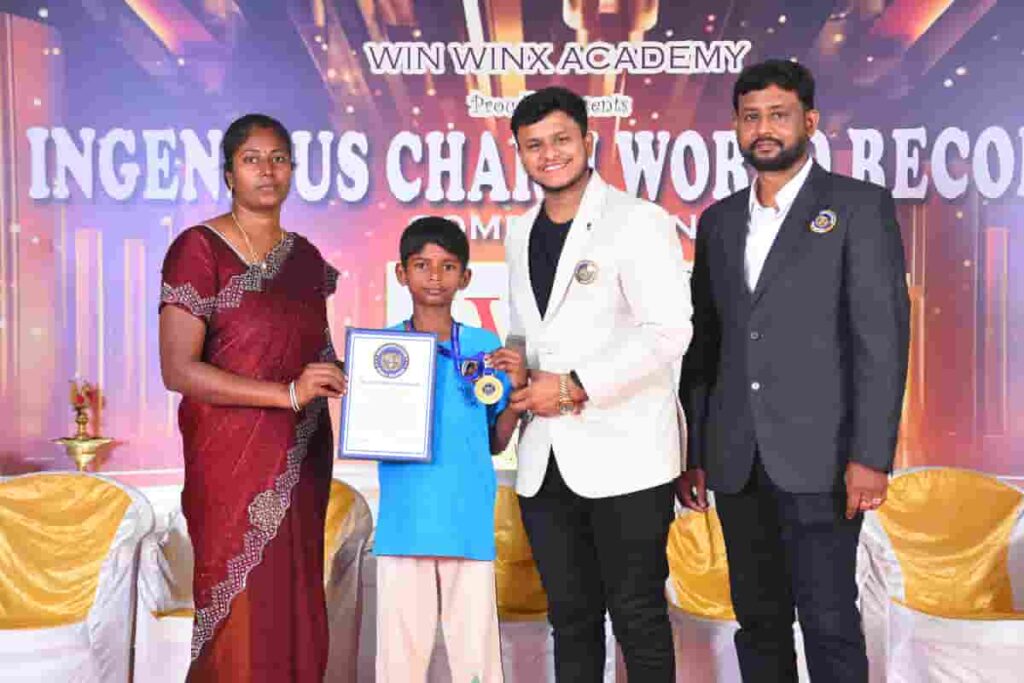 Ingenious Charm World Record 2025 | winwinx academy