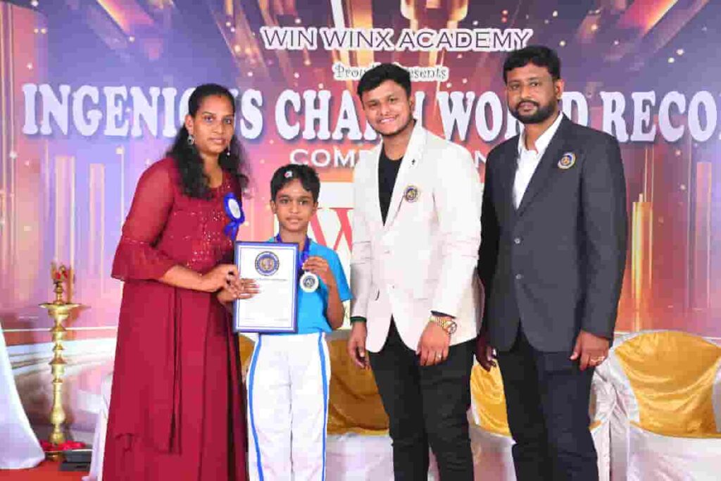 Ingenious Charm World Record 2025 | winwinx academy