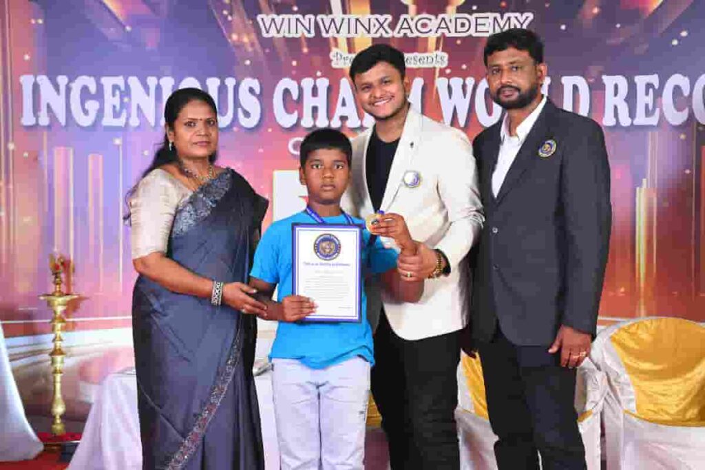 Ingenious Charm World Record 2025 | winwinx academy