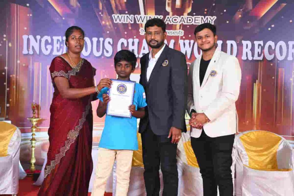 Ingenious Charm World Record 2025 | winwinx academy