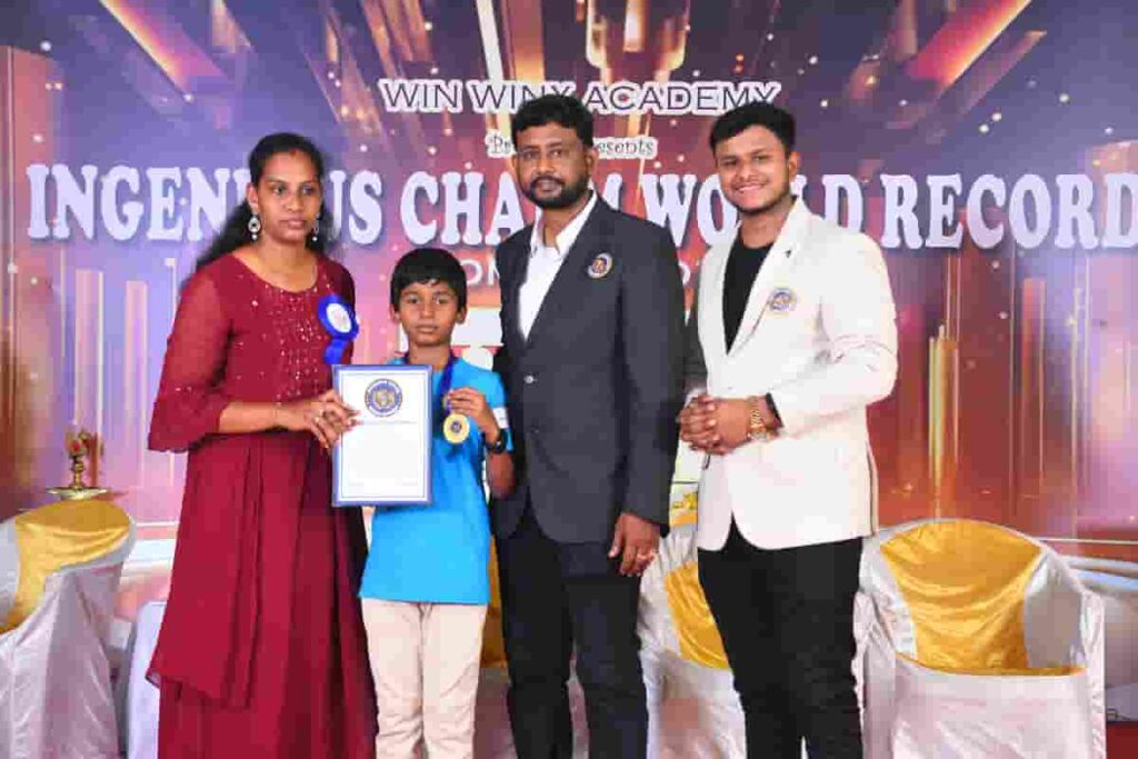 Ingenious Charm World Record 2025 | winwinx academy