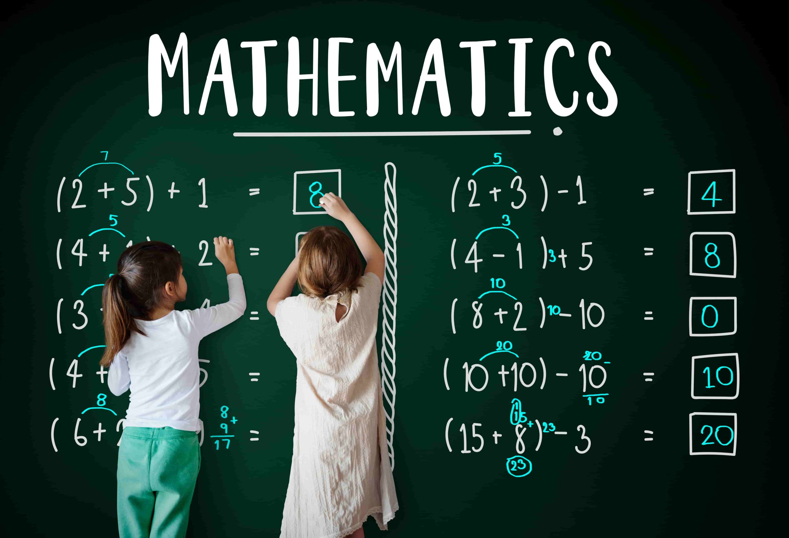 kids learning maths