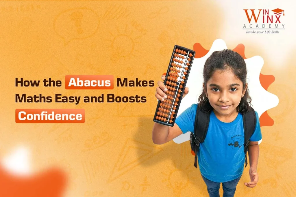 Abacus training for kids improving maths skills at Winx Academy Tamil Nadu