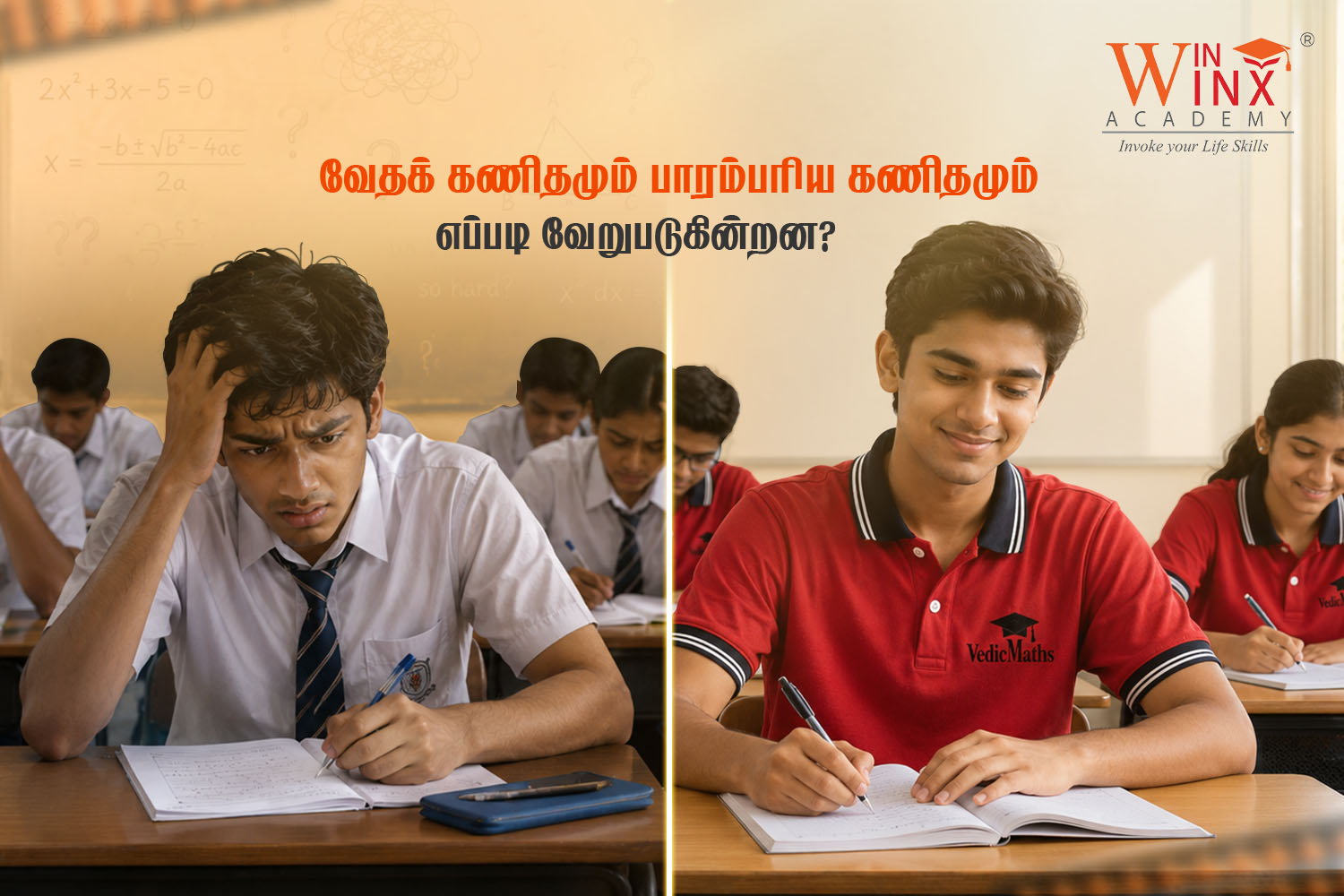 வேதக் கணிதமும் பாரம்பரிய கணிதமும்