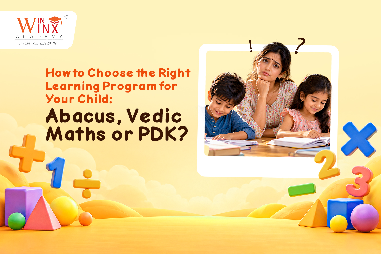 Right Learning Programme - Winwinx Academy